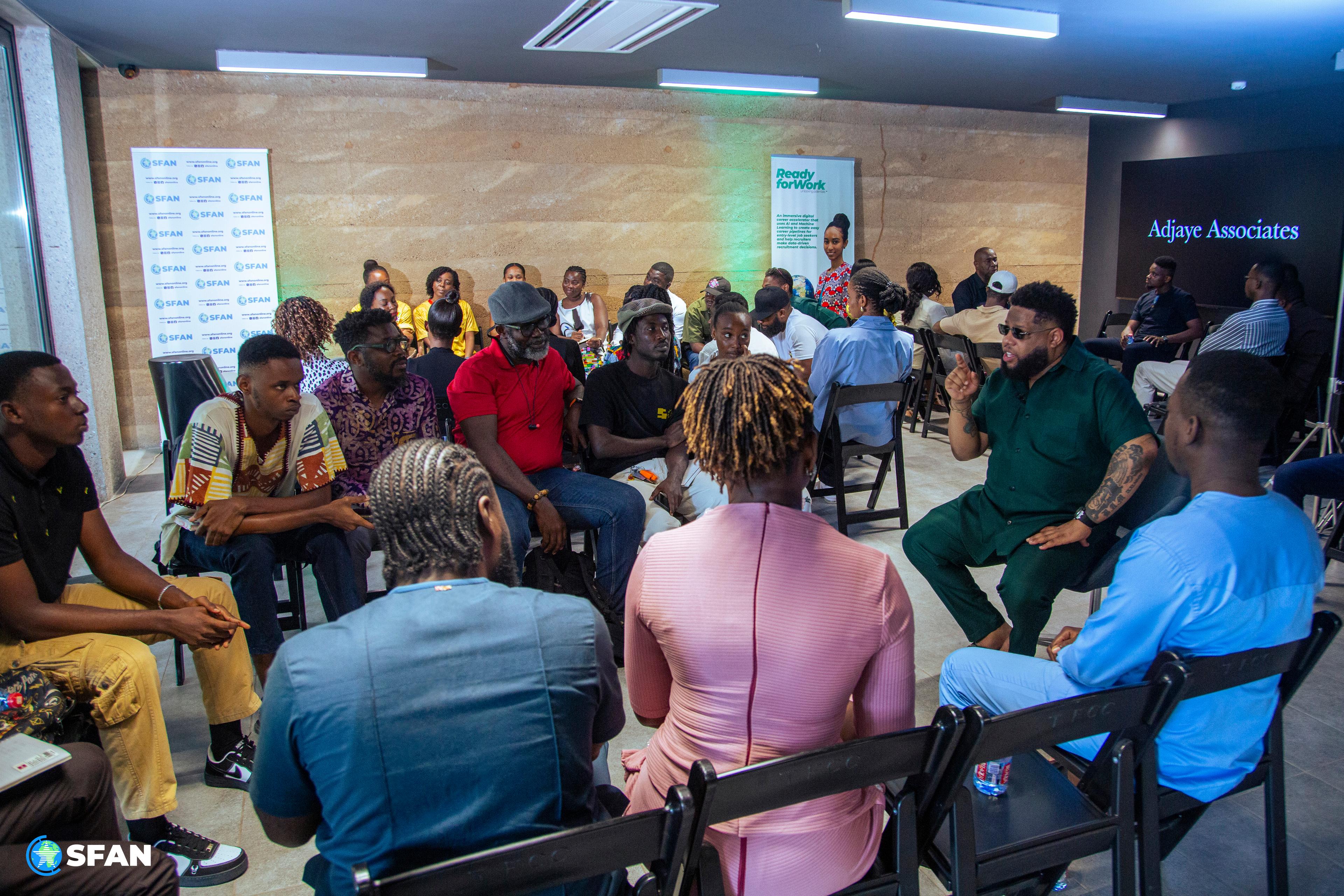 AI Careers coaching session moment